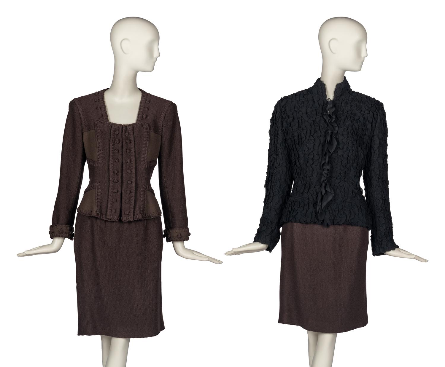 Yves Saint Laurent Rive Gauche Jacket and Skirt Suit
