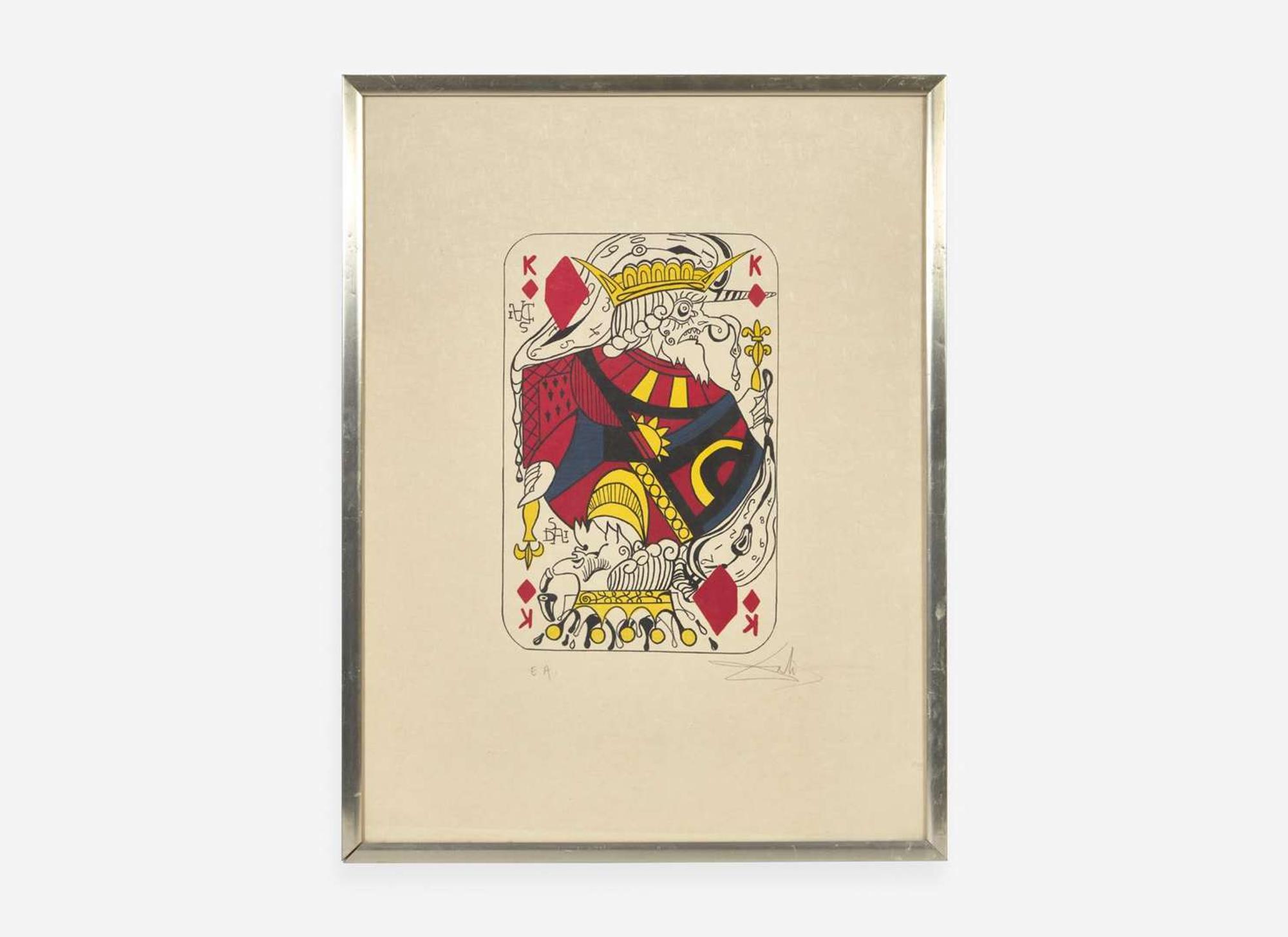 Salvador Dalí (Spanish, 1904-1989), Playing Cards (King of Diamonds)