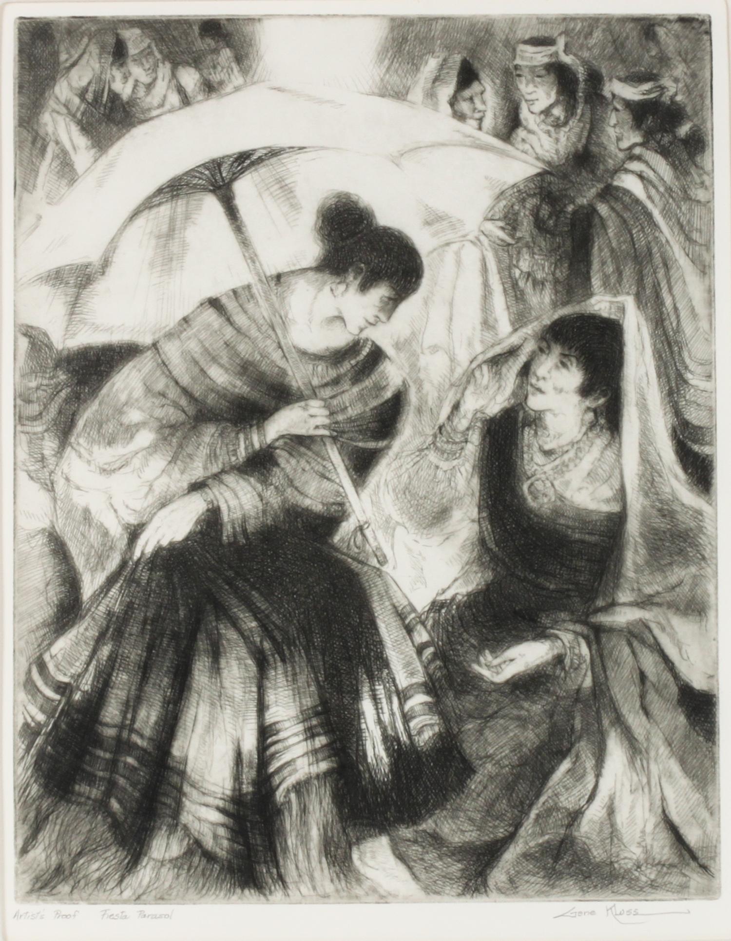 Gene Kloss, (American, 1903-1996), Fiesta Parasol