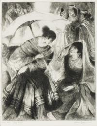 Gene Kloss, (American, 1903-1996), Fiesta Parasol