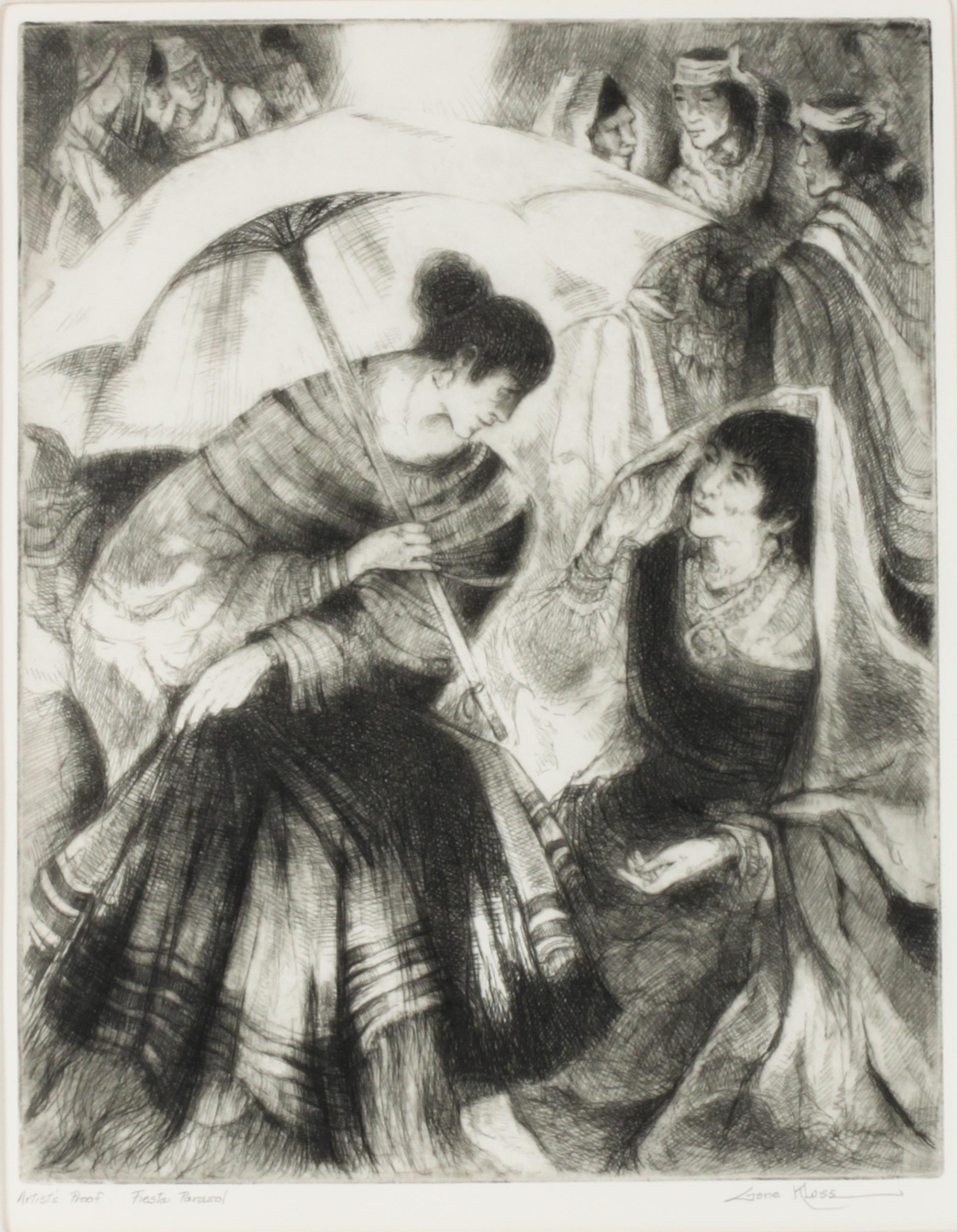 Gene Kloss, (American, 1903-1996), Fiesta Parasol