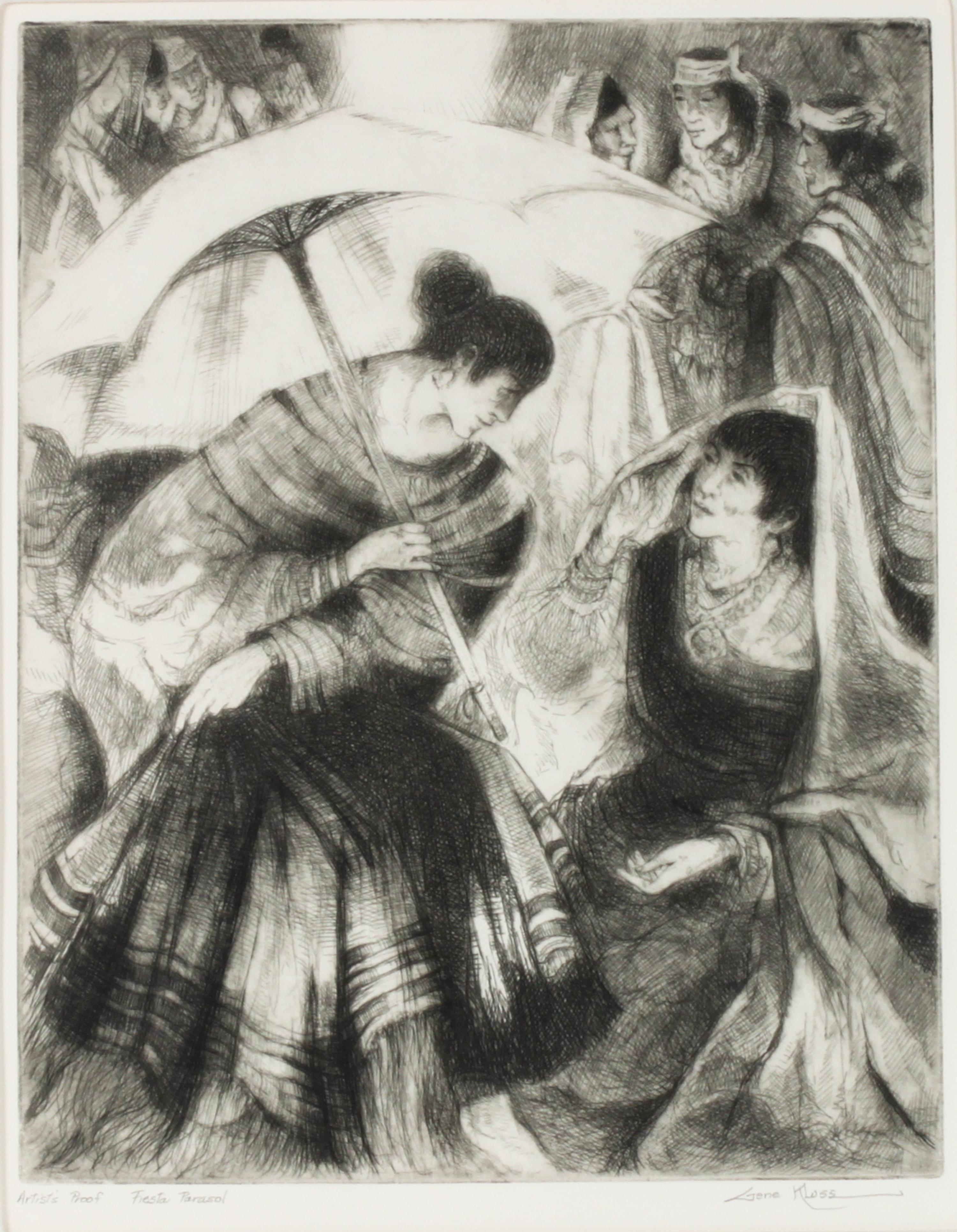 Gene Kloss, (American, 1903-1996), Fiesta Parasol