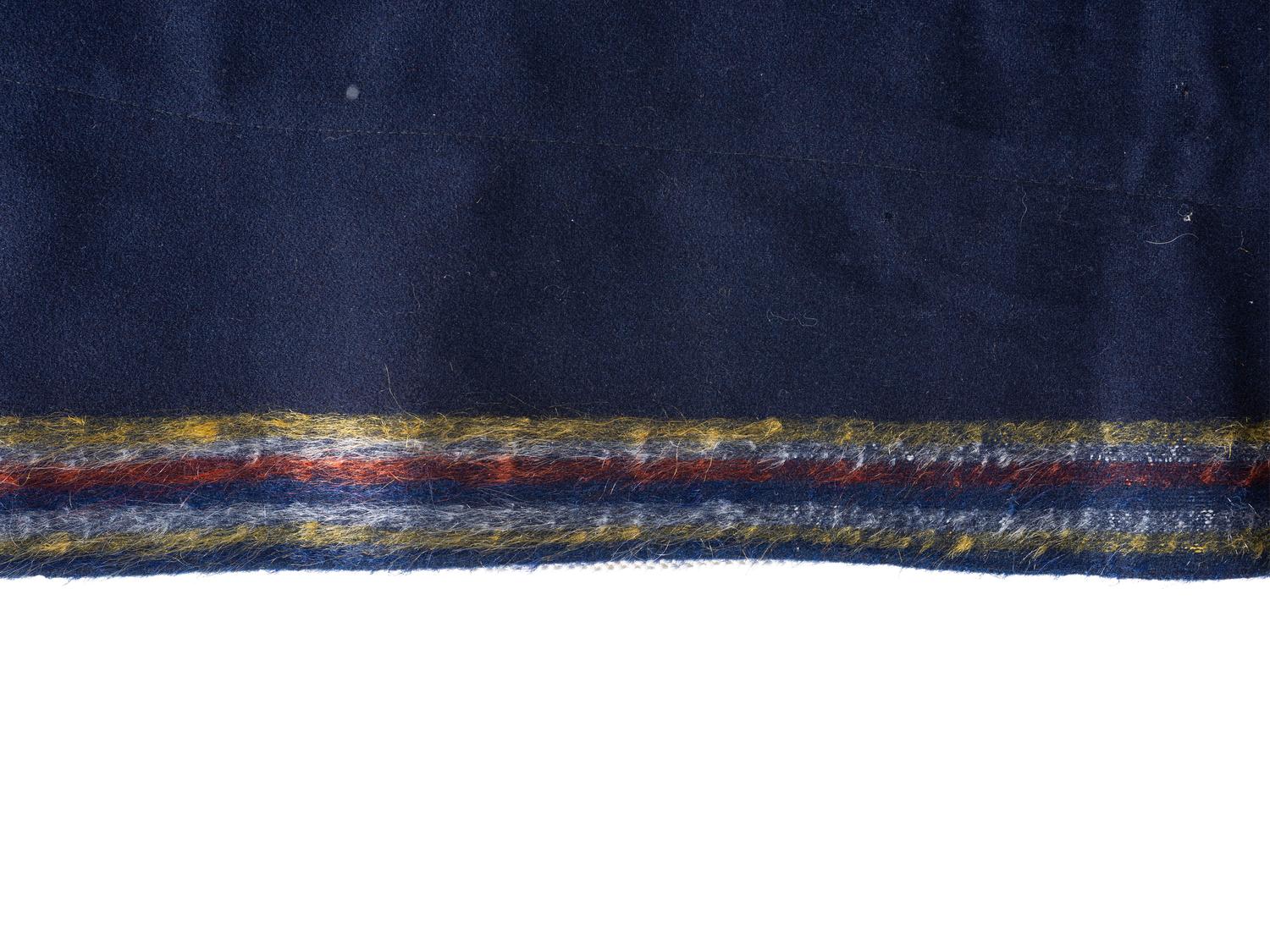 Osage Wool Leggings, with Fine Ribbonwork