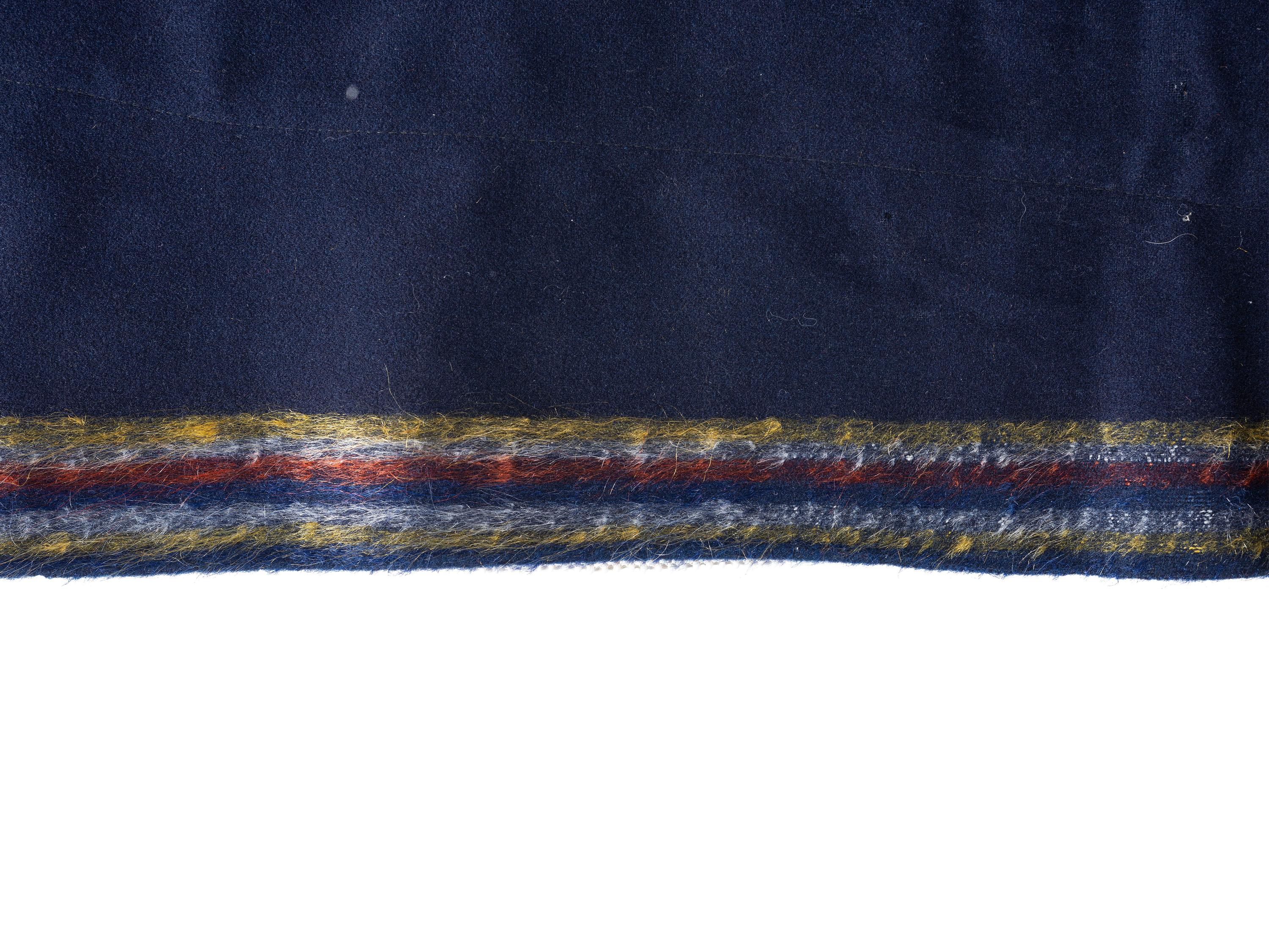 Osage Wool Leggings, with Fine Ribbonwork