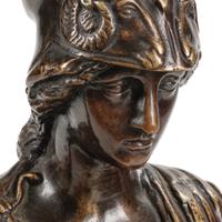 A Grand Tour Style Bronze Athena Giustiniani