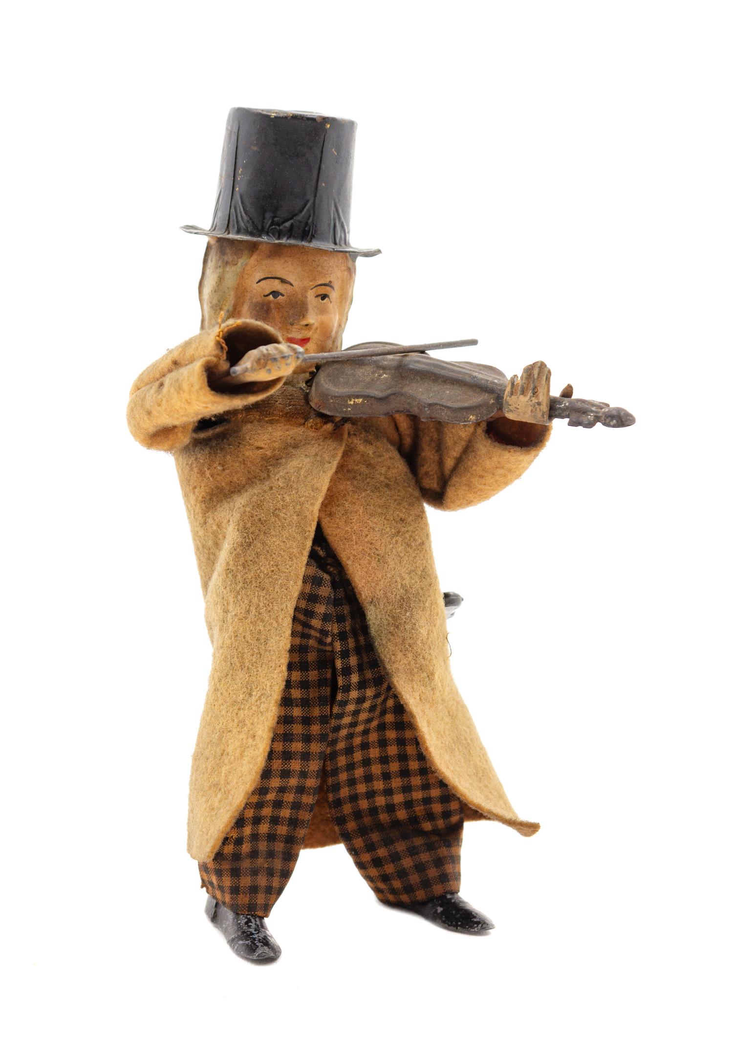 A Fernand Martin Violin Player Wind-Up Toy