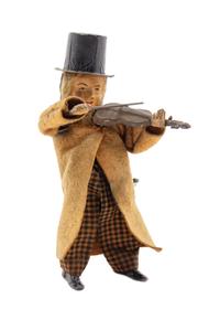 A Fernand Martin Violin Player Wind-Up Toy