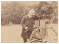 [WEAPONRY]. Photographic archive identified to inventors Hiram and Hudson Maxim.