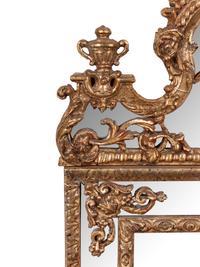 A Régence Style Giltwood Mirror