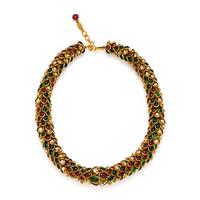 Chanel, Gripoix Pâte de Verre Layered Necklace