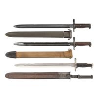 3 US Model 1905 Bayonets & Scabbard