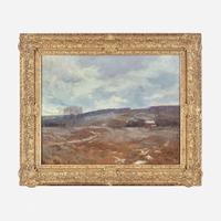 George William Sotter (American, 1879-1953) Melting Snow (Bucks County Landscape)