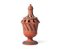 A Wedgwood Rosso Antico Bough Pot
