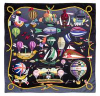 An Hermes 90cm Silk Scarf, 36"x36".