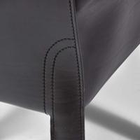 Mario Bellini (Italian, b. 1935) Set of Six Cab Chairs, No. 413, Cassina, Italy, designed 1977, the present lot circa 1990s