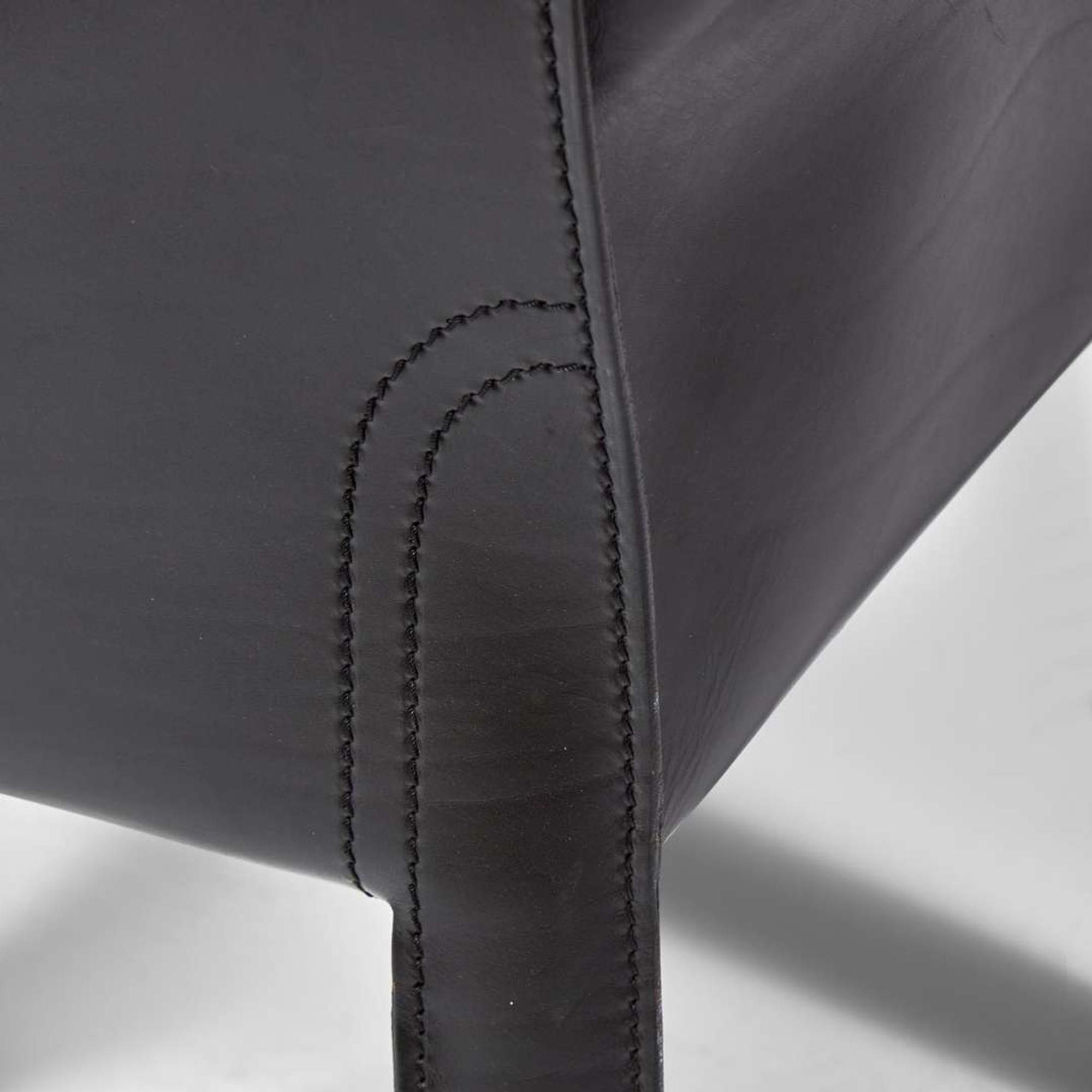Mario Bellini (Italian, b. 1935) Set of Six Cab Chairs, No. 413, Cassina, Italy, designed 1977, the present lot circa 1990s