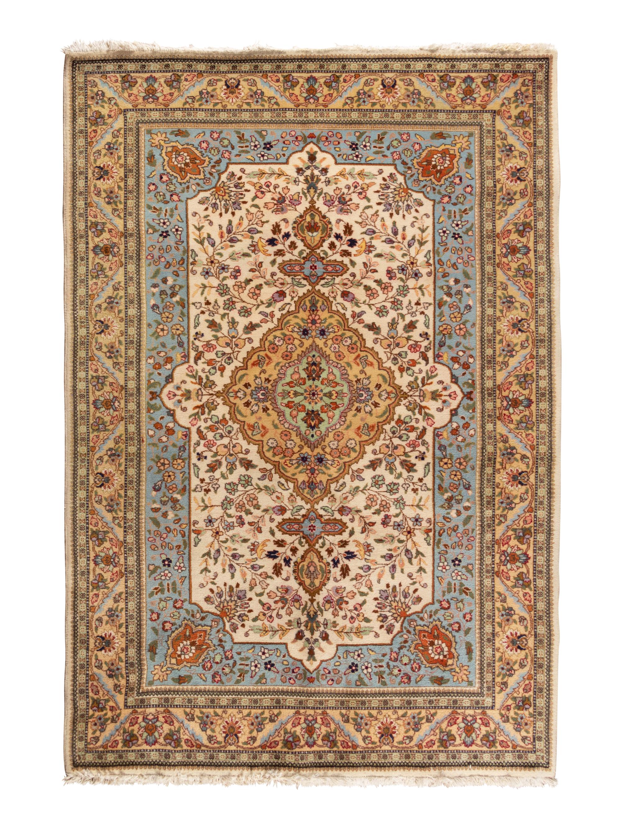 A Tabriz Wool Rug