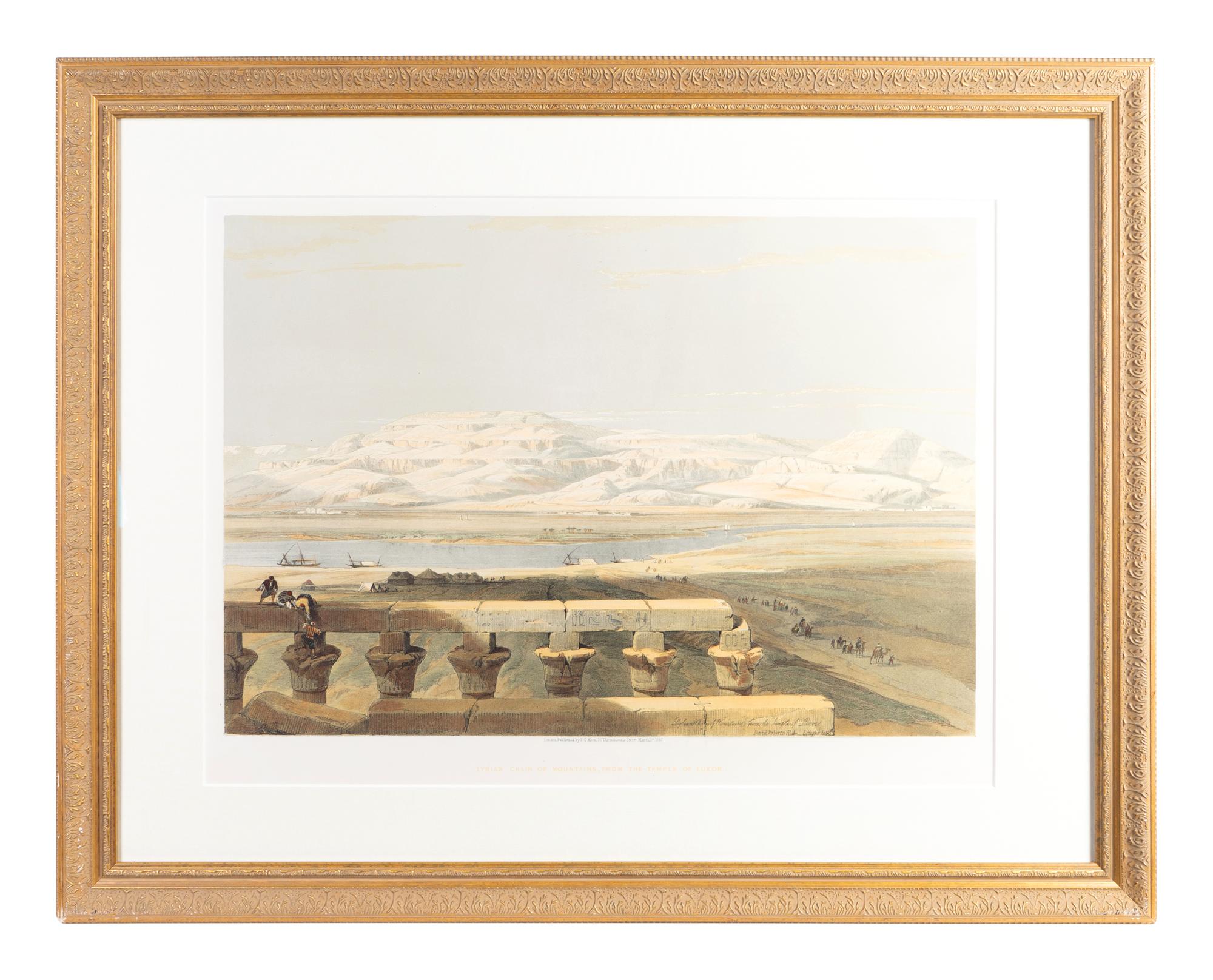 David Roberts (Scottish, 1796-1849) Eight Views of Egypt, Nubia and the Holy Land