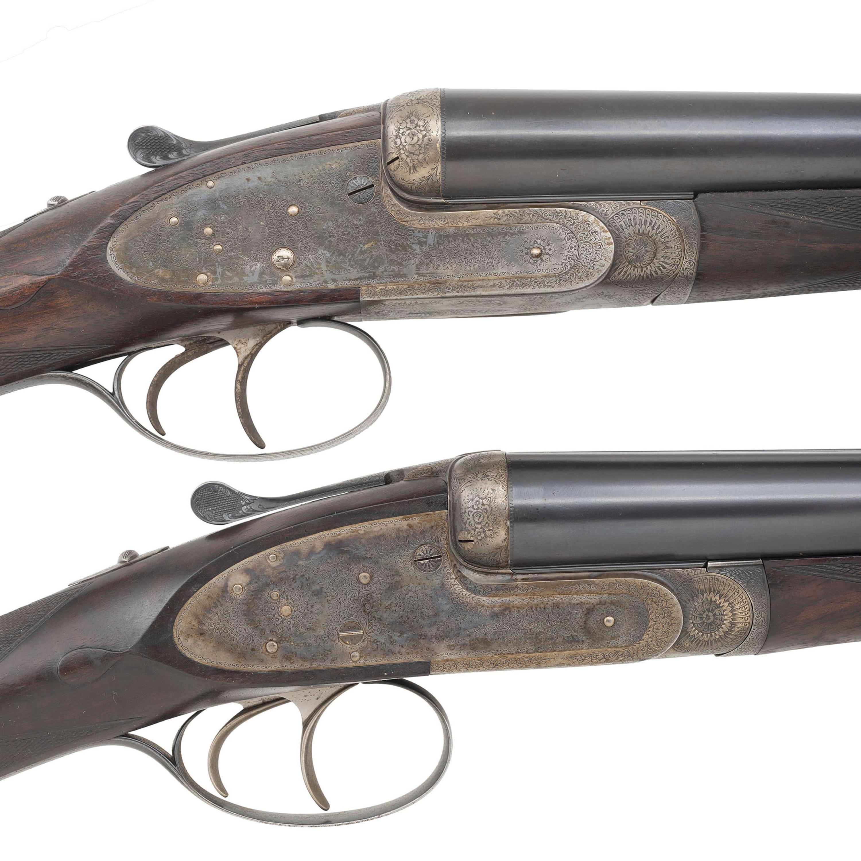 **J. Purdey & Sons Best Quality Comprised Pair of 12 Gauge Shotguns