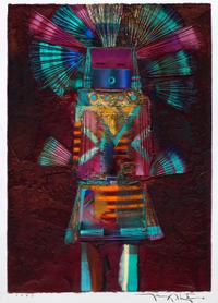 Tony Abeyta 44 x 32 3/4 inches — (Dine, b. 1965)