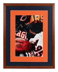 A Group of Five Large Scale Football Artworks Formerly Displayed at Mike Ditka’s Restaurant