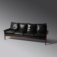 Four-seat sofa, c. 1960 Vatne Møbler, Norway