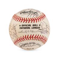 A 1998 Arizona Diamondbacks Team Signed Autograph Baseball