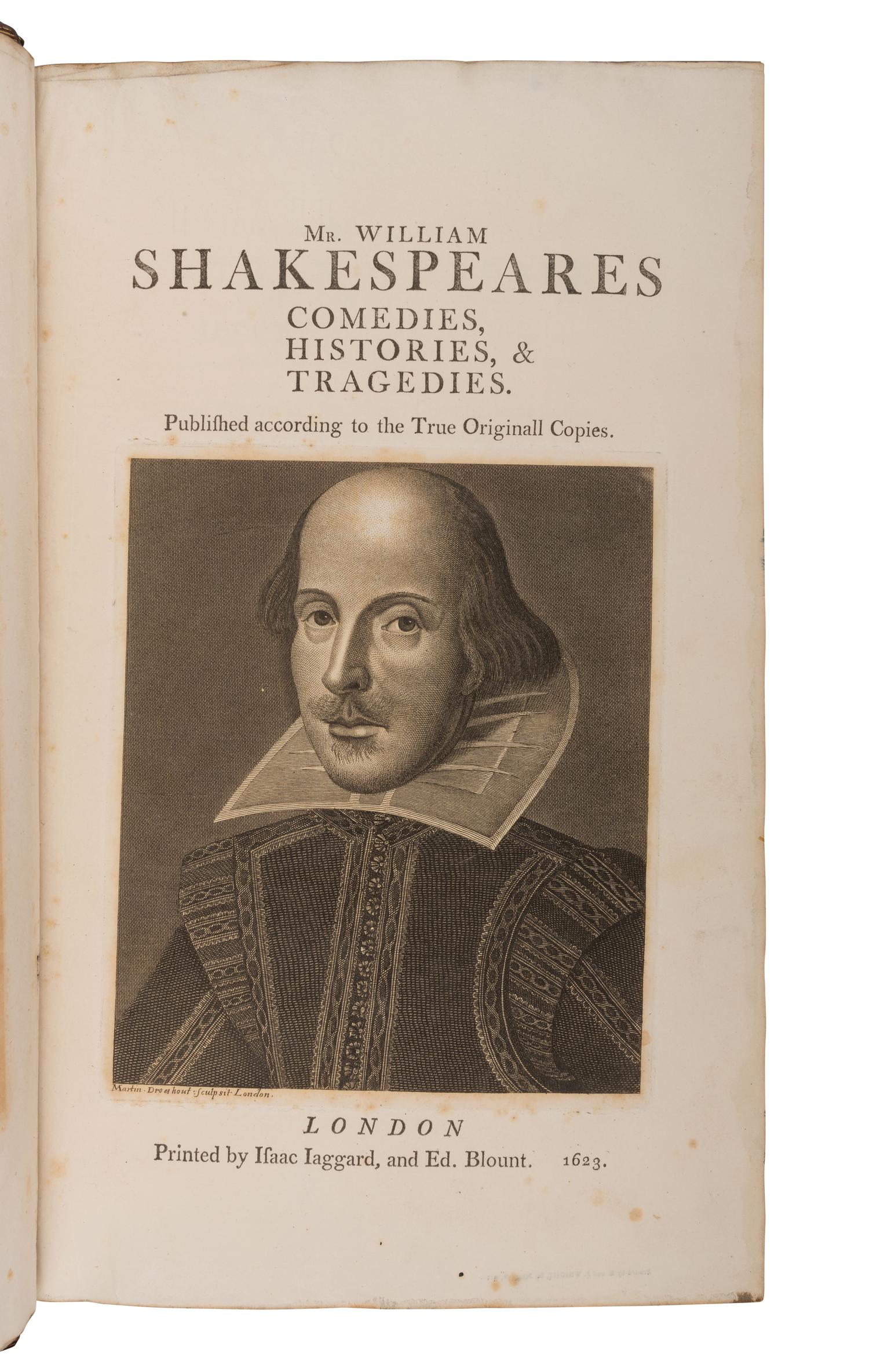 SHAKESPEARE, William (1564-1616). Comedies, Histories, & Tragedies . [London: E. & J. Wright, 1807].