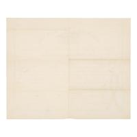 [Presidential] Cleveland, Grover. Partially-printed document, signed