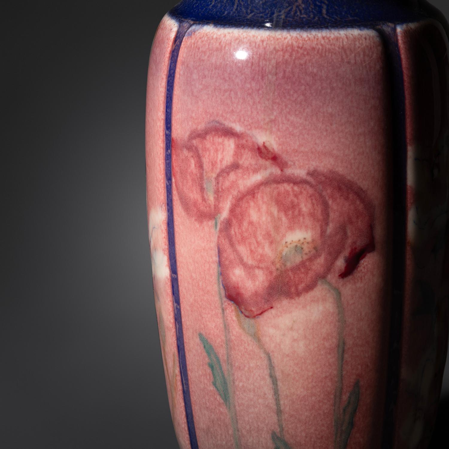 A Kataro Shirayamadani Decorated Rookwood Pottery Vase
