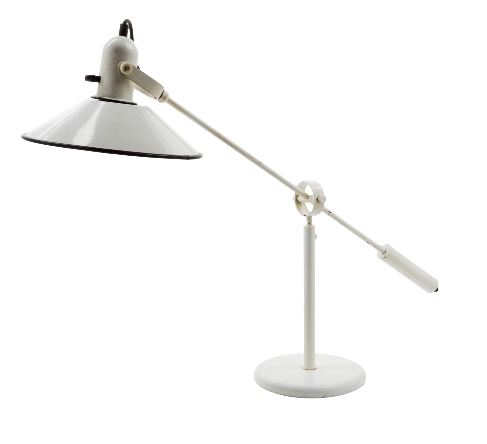 A Counterbalance Table Lamp, J.J.M. Hoogervorst for Anvia Height 27 1/2 inches.