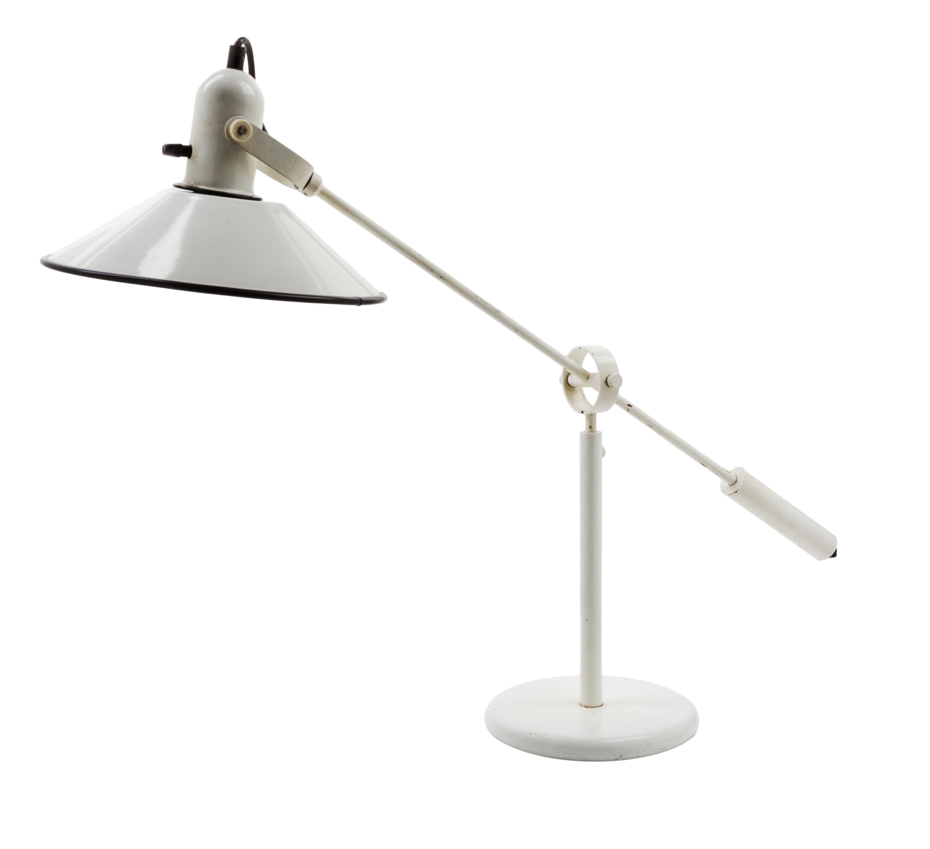 A Counterbalance Table Lamp, J.J.M. Hoogervorst for Anvia Height 27 1/2 inches.