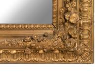 A Continental Giltwood Mirror