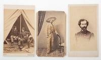 [EARLY PHOTOGRAPHY] -- [CIVIL WAR]. Exall - English family archive, featuring correspondence and photographs, incl. pre-war CDV possibly showing William Exall, 21st Virginia Infantry.
