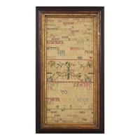 A Pair of Fine English Needlework Samplers Worked by Sisters