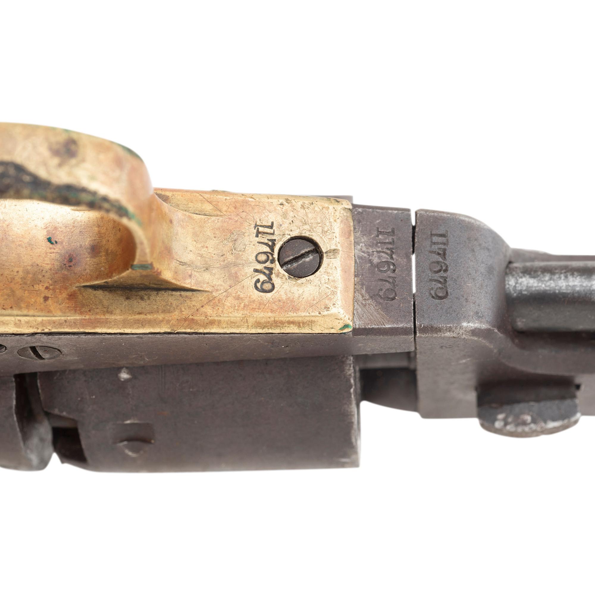 Colt Model 1851 Navy Revolver with Period Holster
