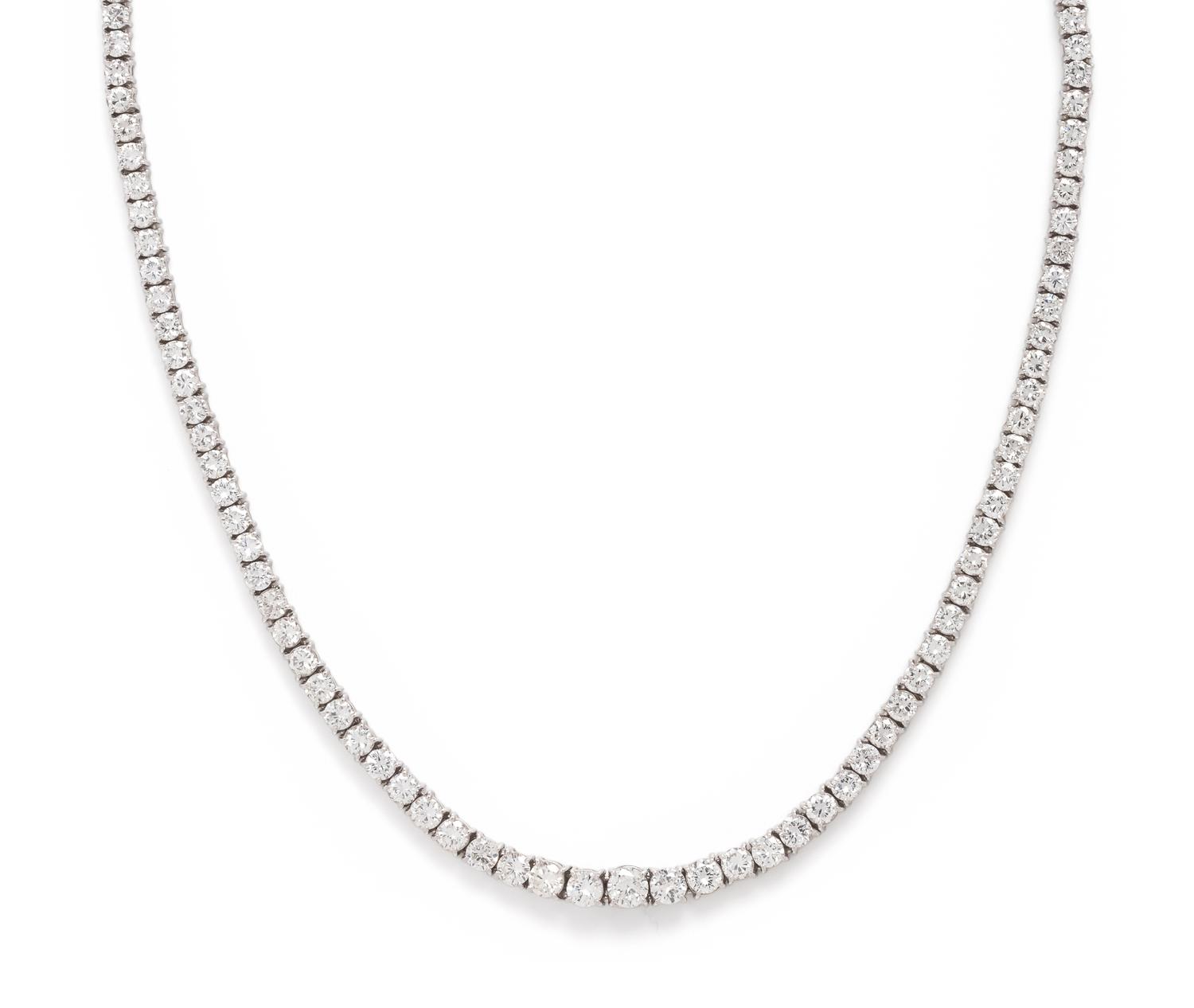 DIAMOND RIVIÈRE NECKLACE