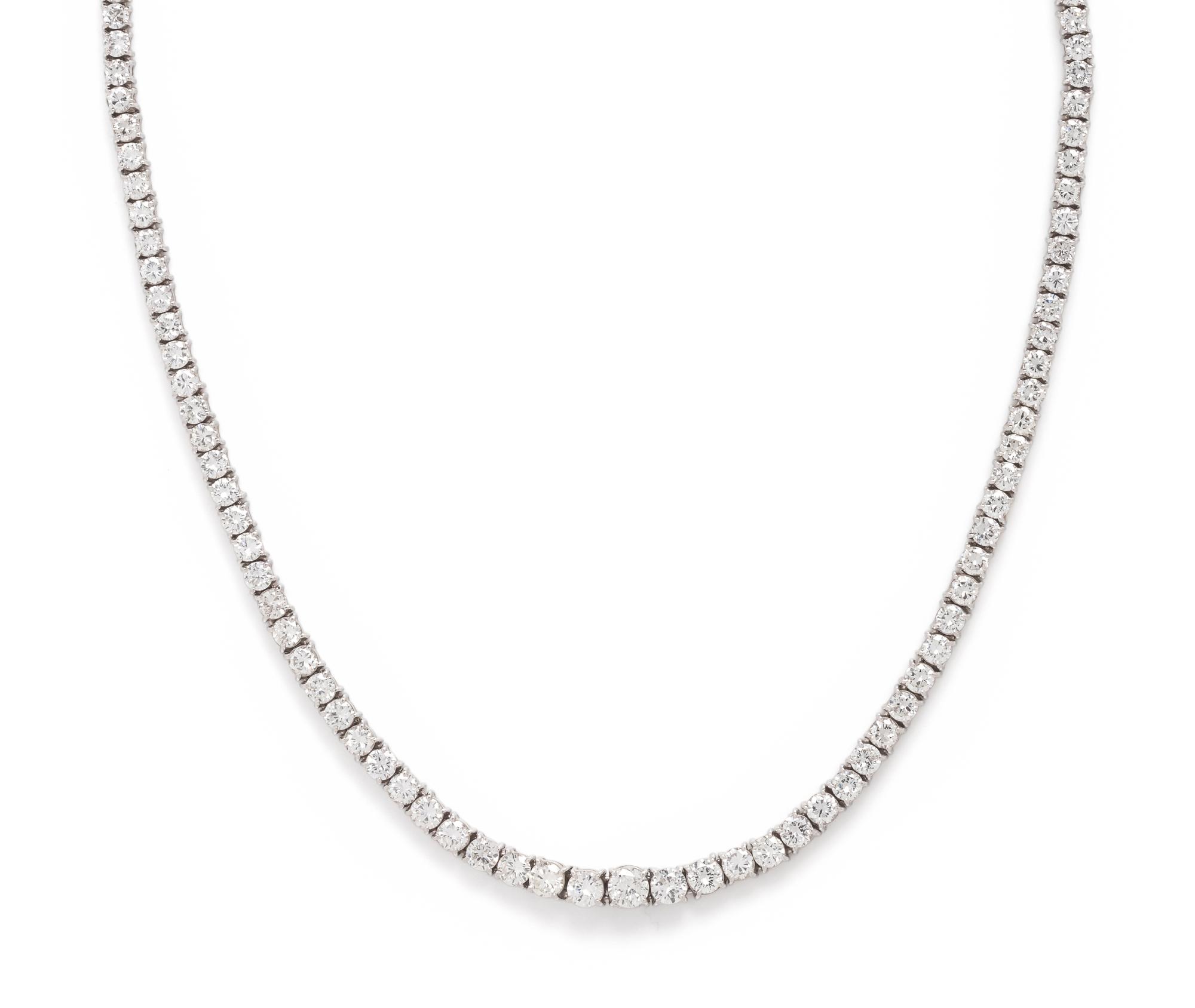 DIAMOND RIVIÈRE NECKLACE