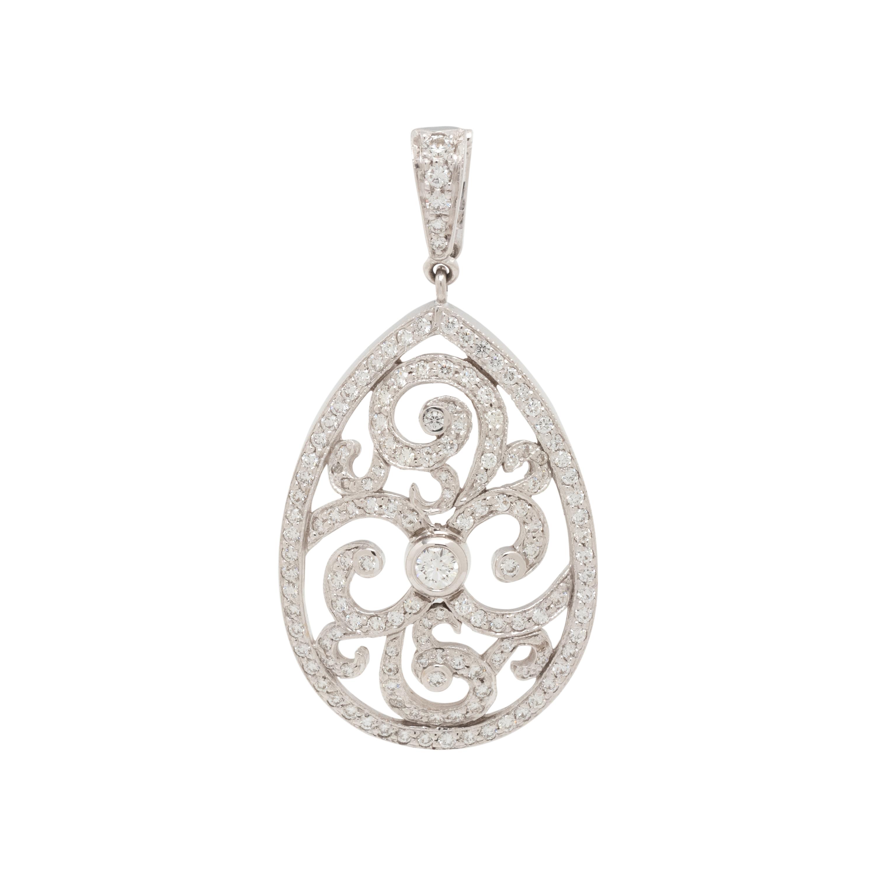 PENNY PREVILLE, DIAMOND PENDANT