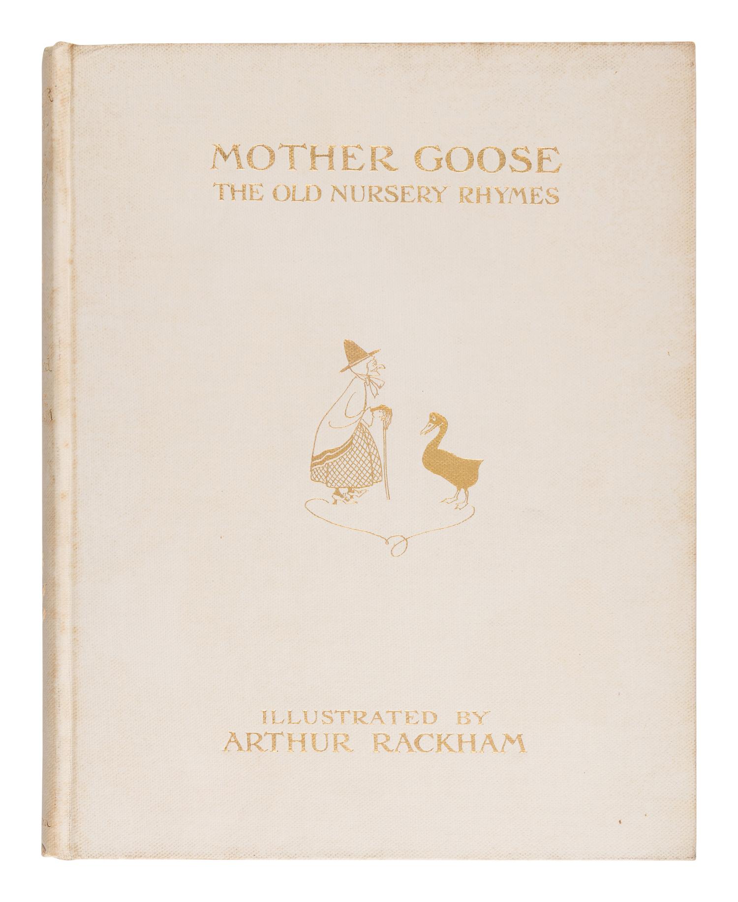 RACKHAM, Arthur (1867-1939). Mother Goose the Old Nursery Rhymes . London: William Heinemann, 1913.