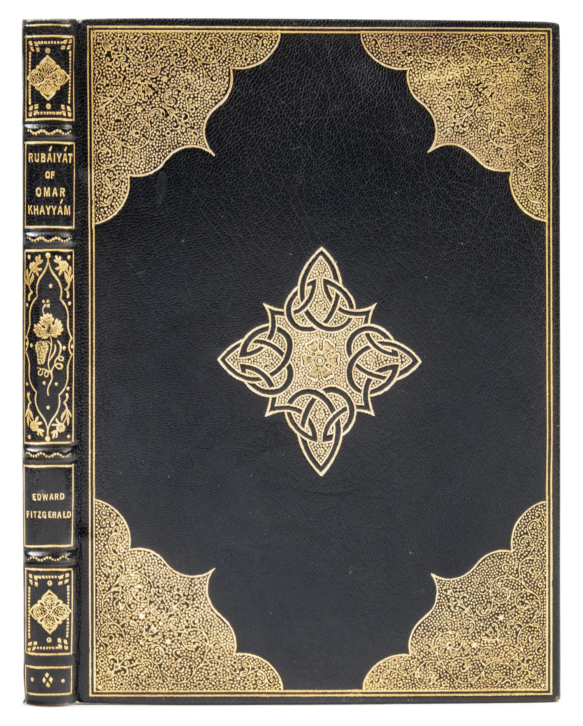 [RUBAIYAT]. FITZGERALD, Edward, translator. -- POGANY, Willy, illusrator. Rubaiyat of Omar Khayyam . Philadelphia: David McKay, 1942.