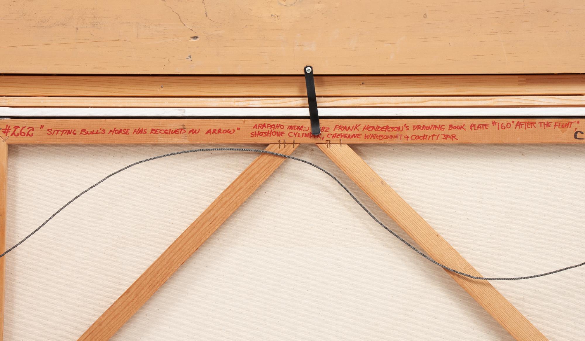 Sitting Bull's Horse Has Received an Arrow