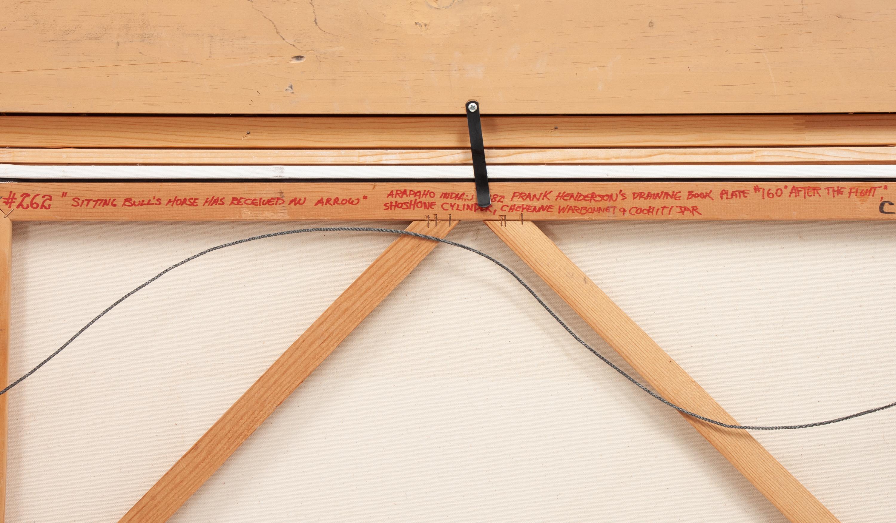 Sitting Bull's Horse Has Received an Arrow