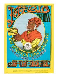 [MUSIC] -- [POSTERS]. MOSCOSO, Victor, GRIFFIN, Rick, HUNTER, George, and GREENE, Herb, artists. A group of 8 Family Dog posters from 1967, comprising: