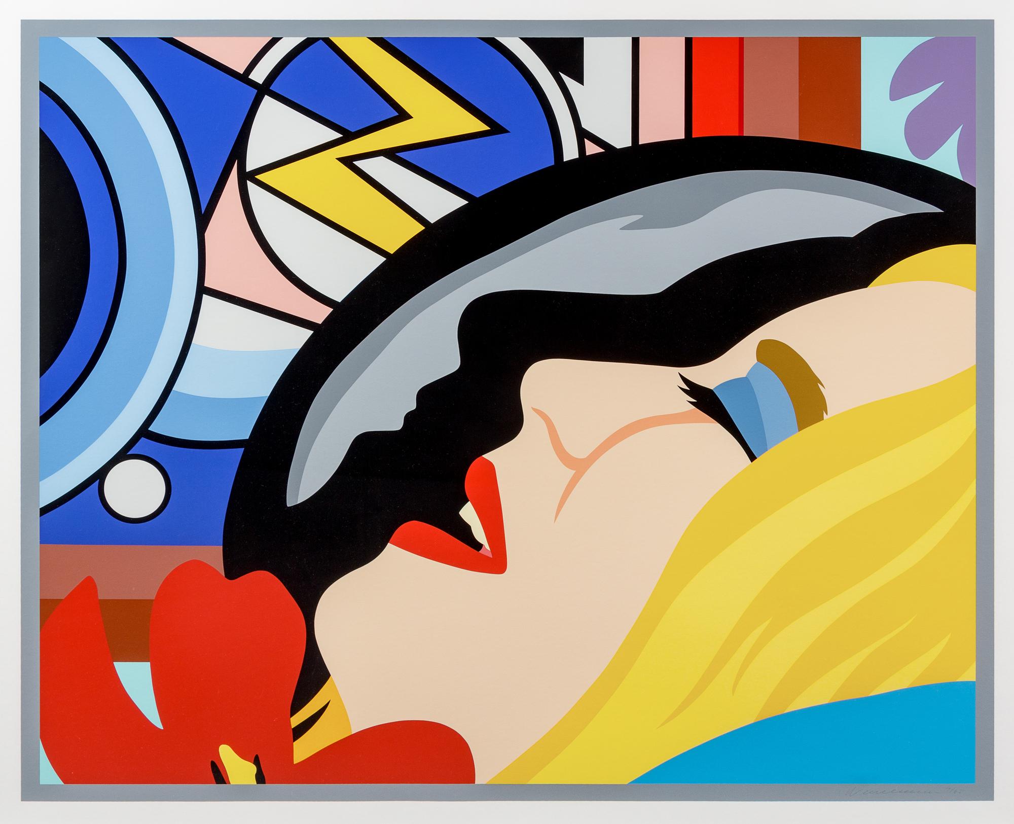 Bedroom Face with Lichtenstein