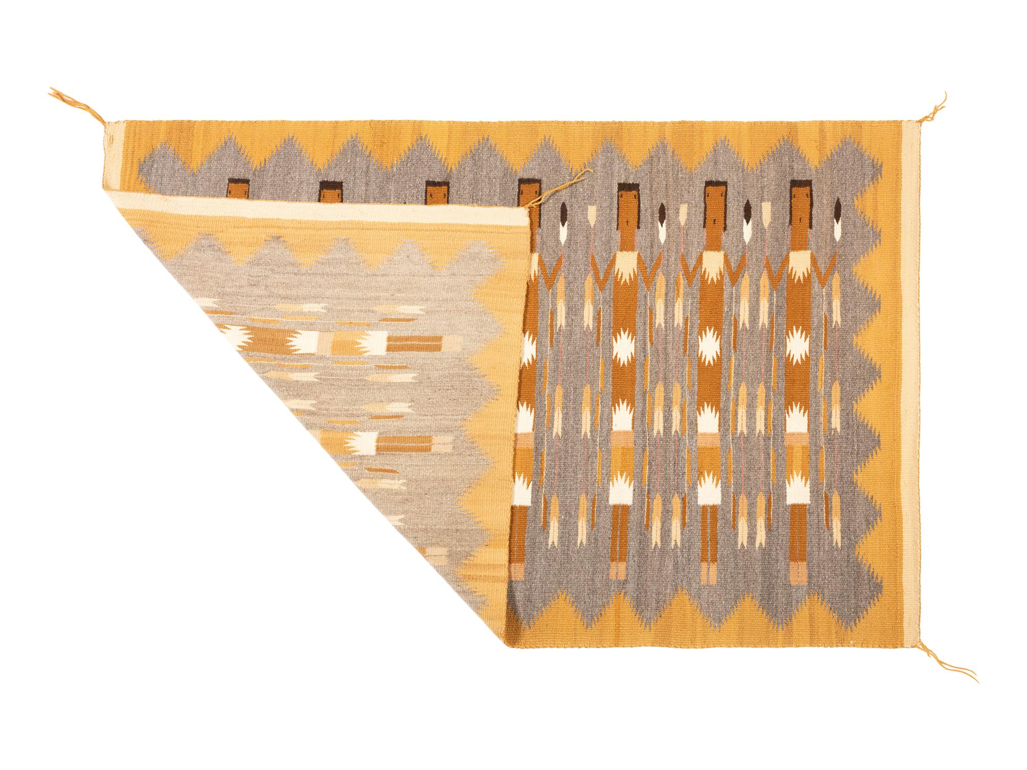 Navajo Yei Weaving [Rug]