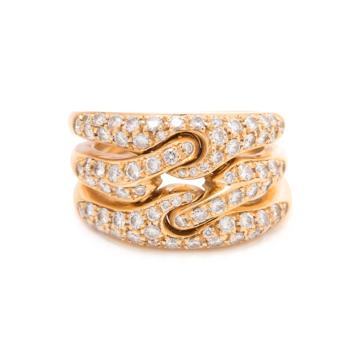 BVLGARI, DIAMOND RING