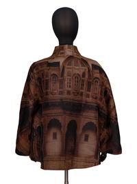 Ralph Rucci, Printed Silk Jacket