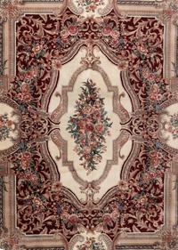A Sino-Aubusson Wool Rug