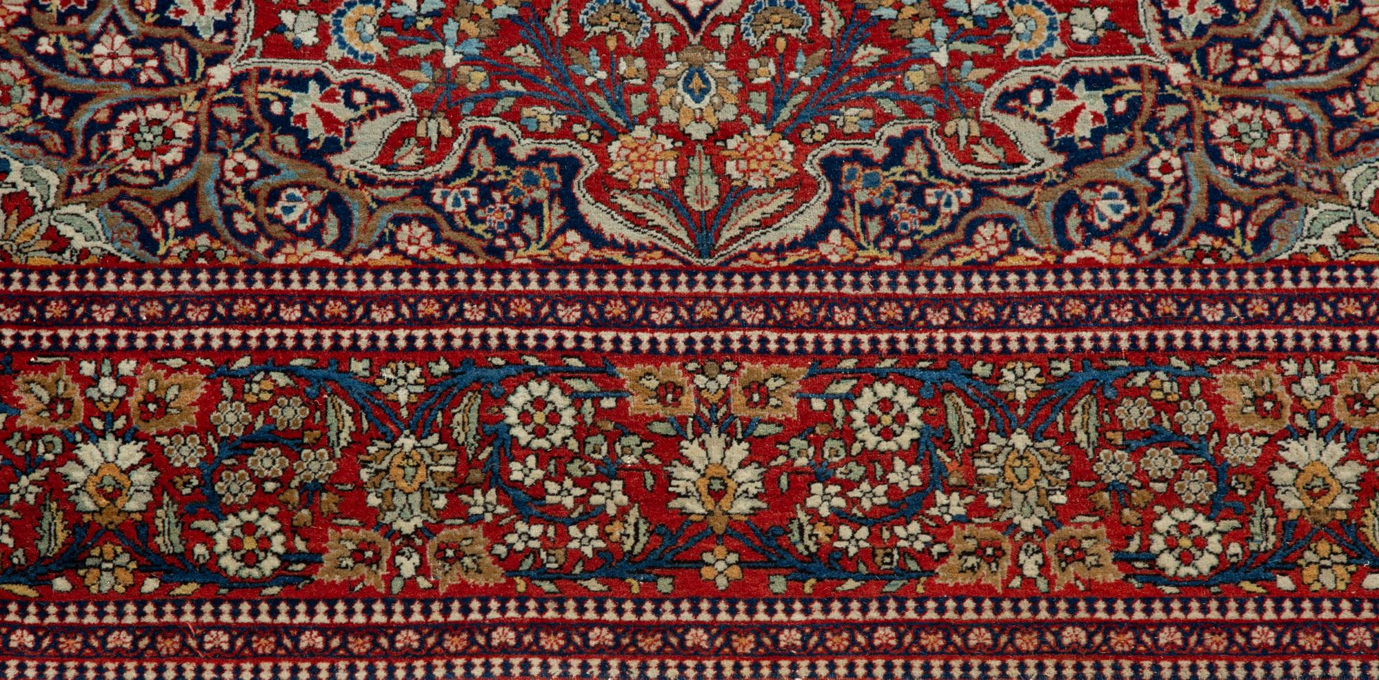 A Mohtasham Kashan Wool Rug